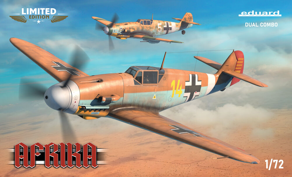 1/72 AFRIKA DUAL COMBO EDUARD-LIMITED i