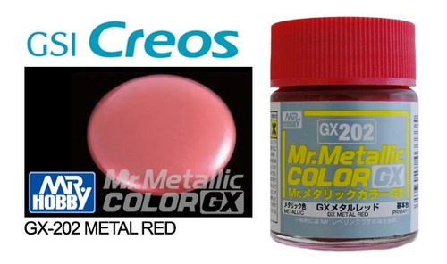 GX Mr. Metallic Colors Red 18ml