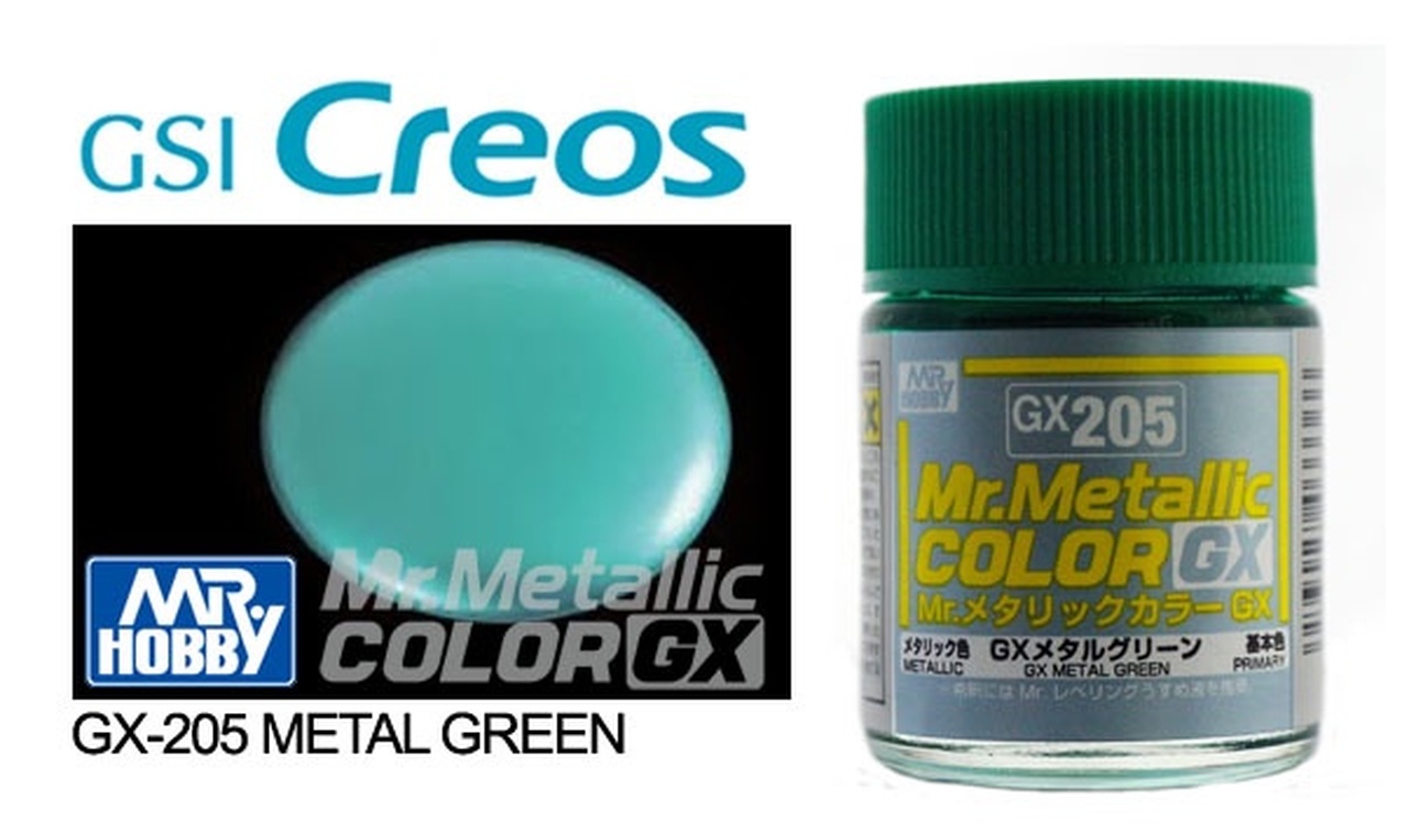 GX Mr. Metallic Colors Green 18ml