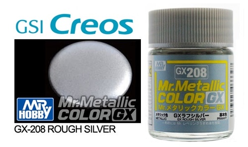 GX Mr. Metallic Colors Rough Silver 18ml