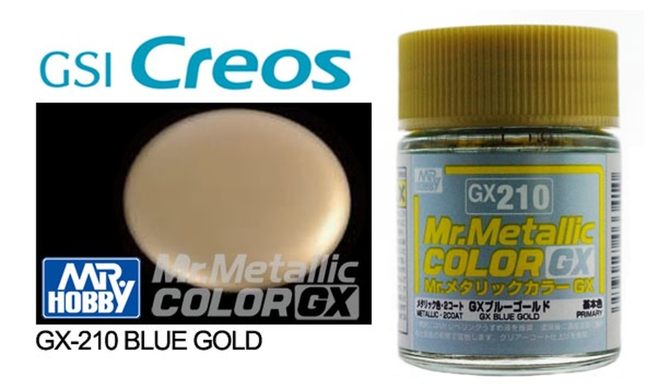 GX Mr. Metallic Colors Blue Gold 18ml