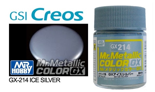 GX Mr. Metallic Colors Ice Silver 18ml