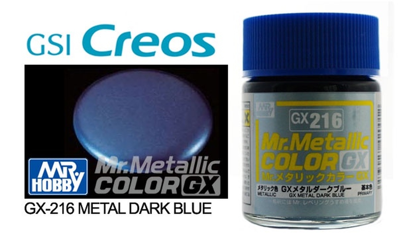 GX Mr. Metallic Colors Dark Blue 18ml