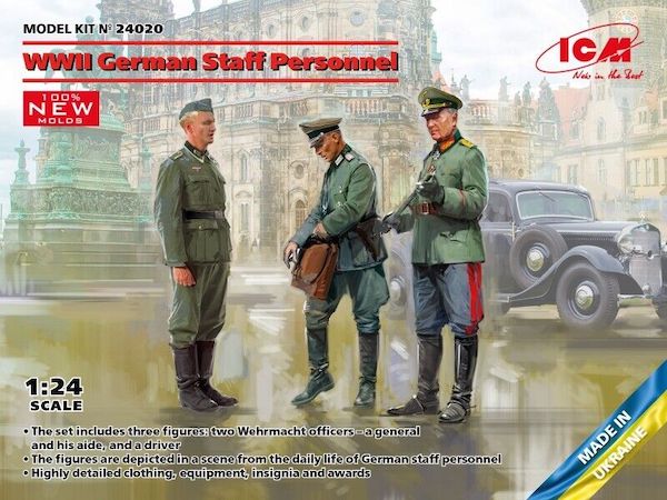 1/24 German Staff Personal