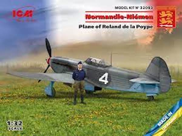 1/32 Yak-9T w Figure Roland de la Poype