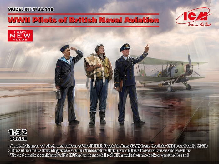 1/32 Pilots of British Navy WWII