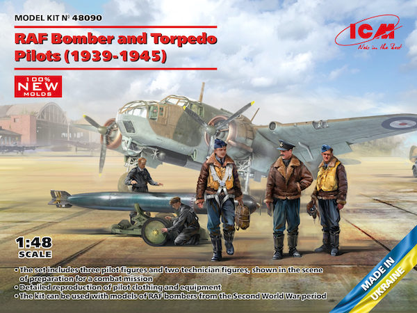 1/48 RAF Bomber and Torpedo Pilots