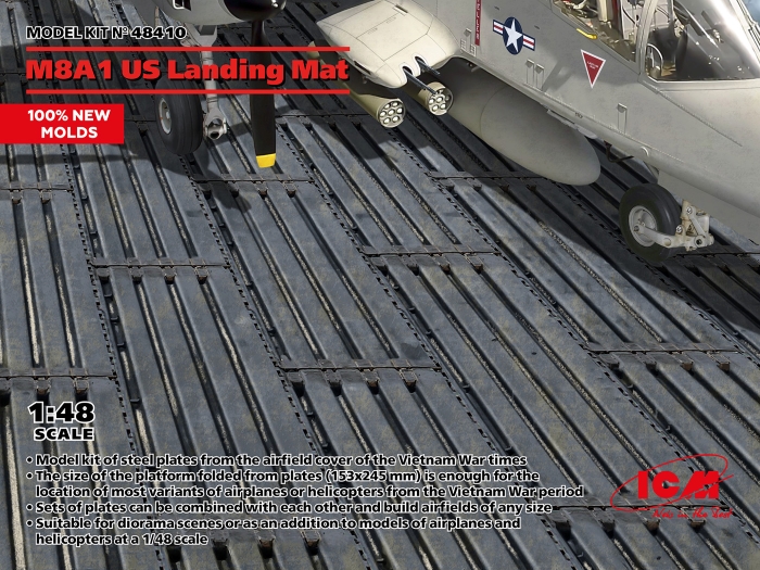 1/48 M8A1 US Landing Mat