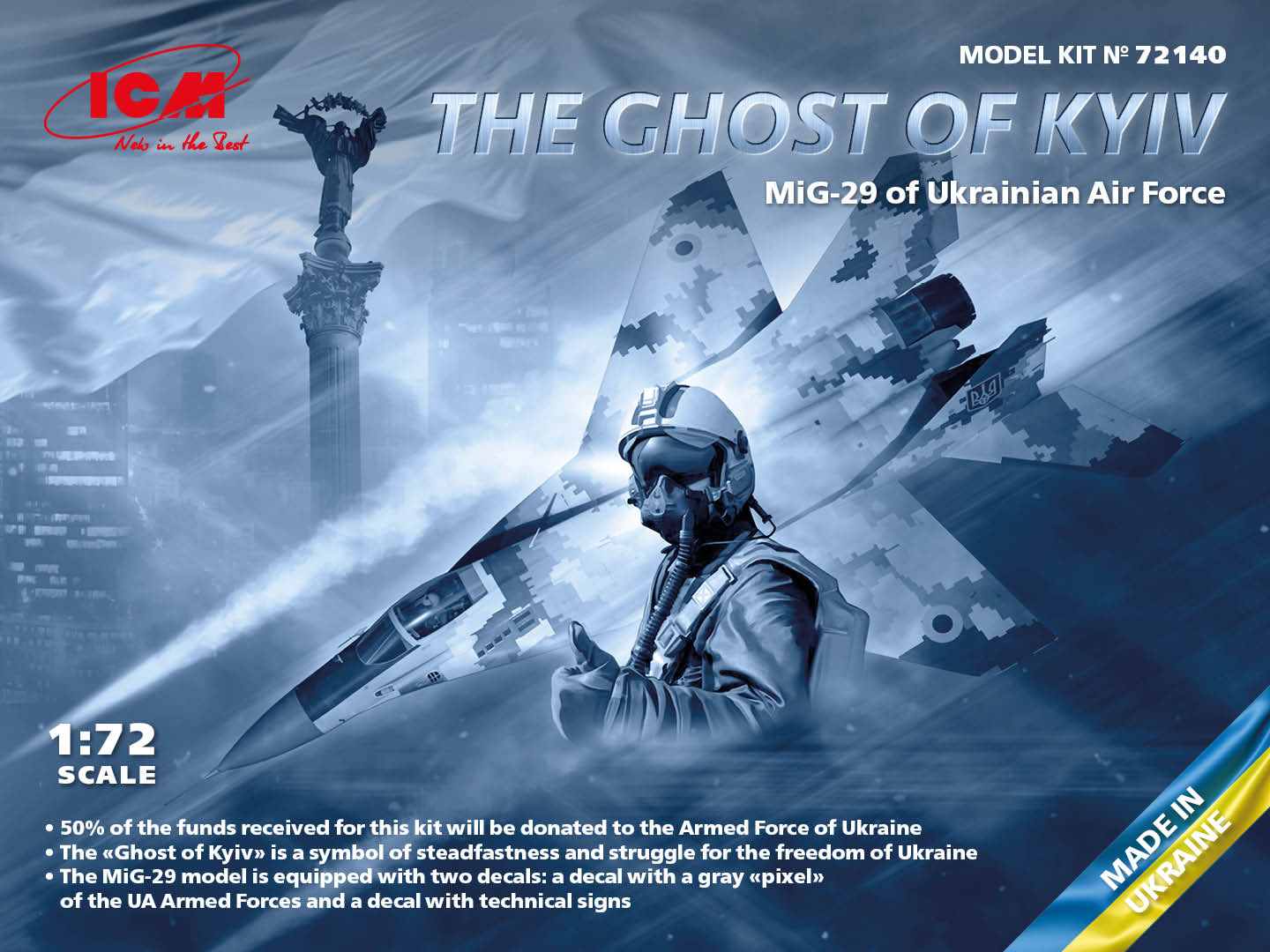 1/72 MIG-29 Ghost of Kyiv