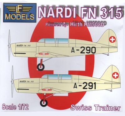 1/72 Nardi FN 325 Swiss Trainer