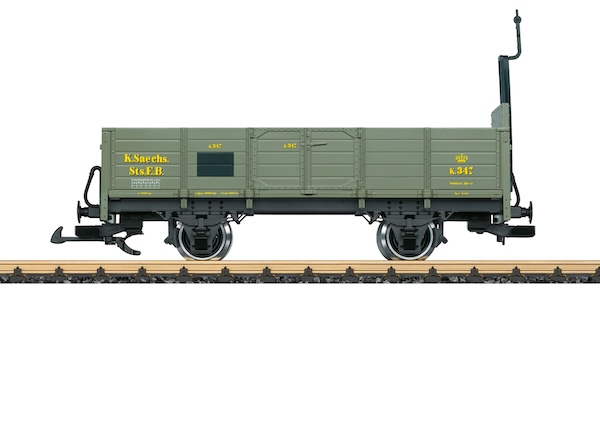 G   Offener G&#252;terwagen der K.S&#228;chs. Sts.E.B