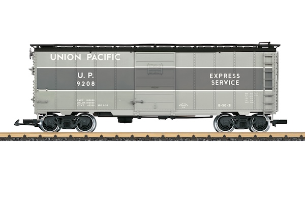 Express Service Steel Box Car  UP 