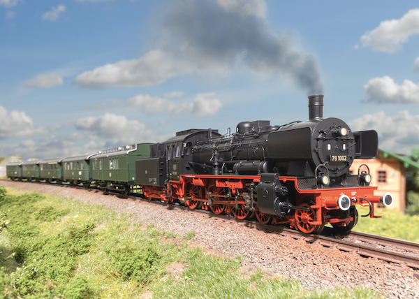 Locomotive &#224; vapeur s&#233;rie 78