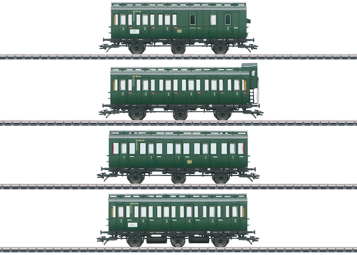 H0 Abteilwagen-Set, DB, Ep. III