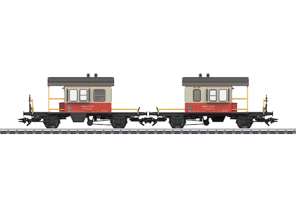 H0  Kuppelwagen-Set &quot;Sputnik&quot; Swiss Express