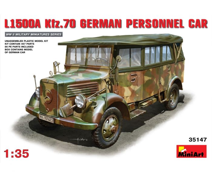 1/35 L1500A Kfz.70 Personnel Car
