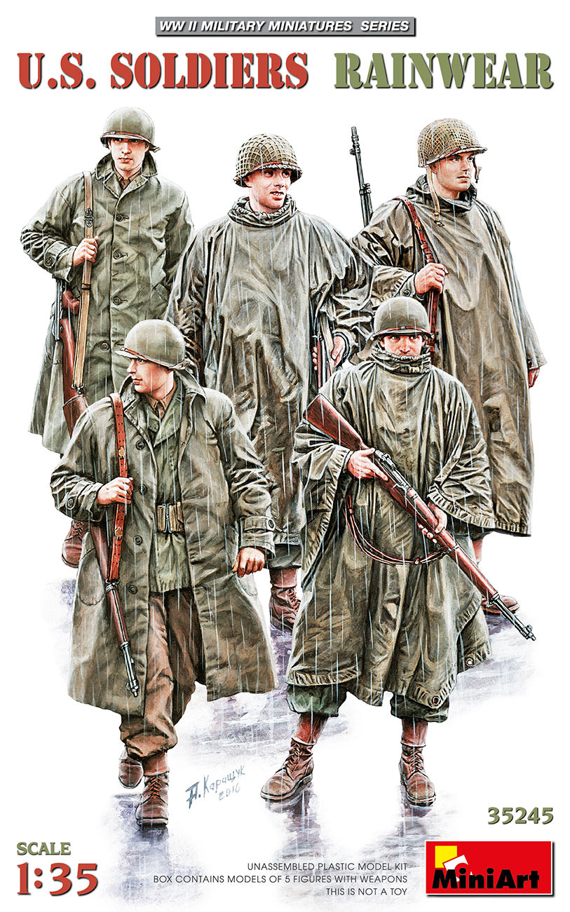 1/35 U.S Soldier Rainwear