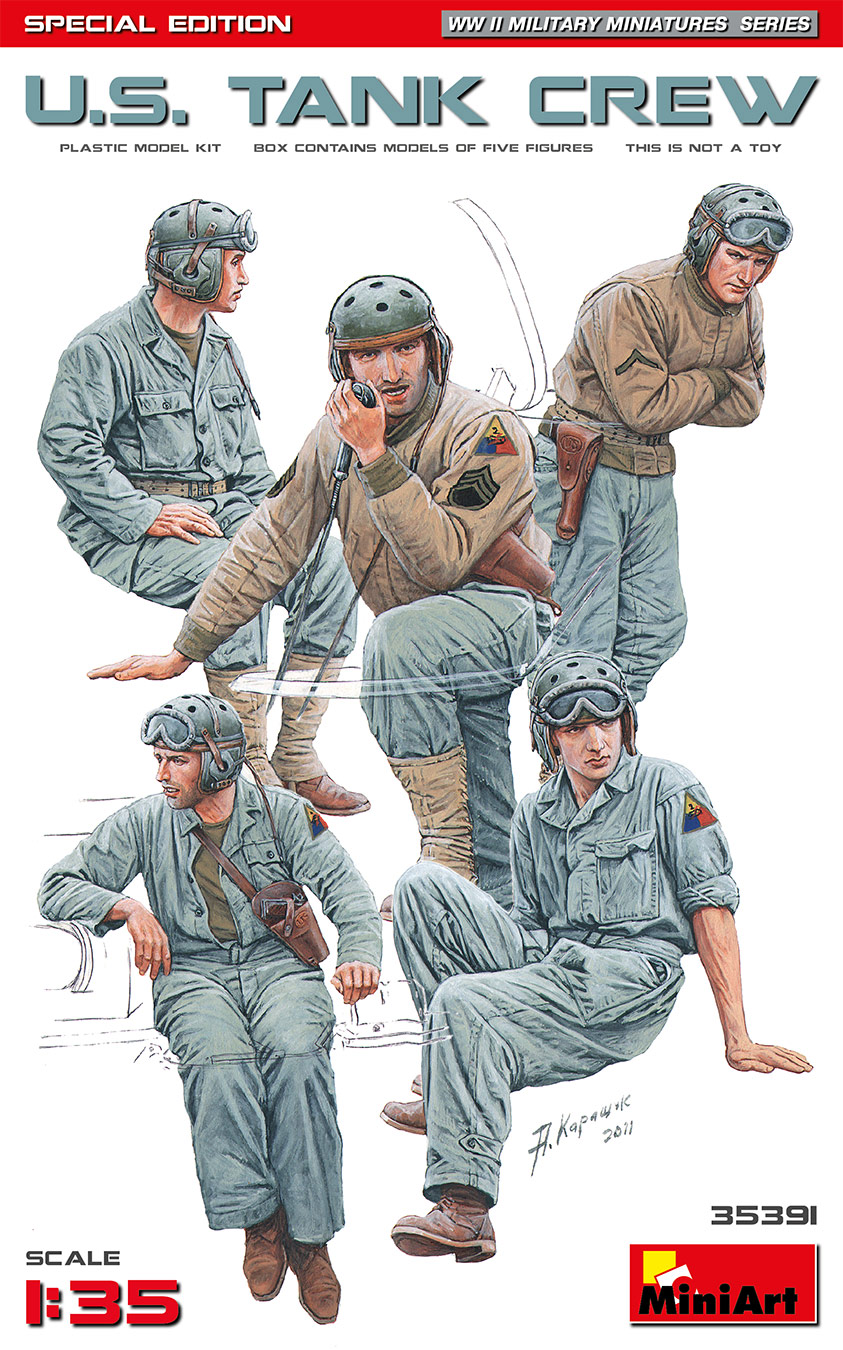 1/35 U.S Tank Crew