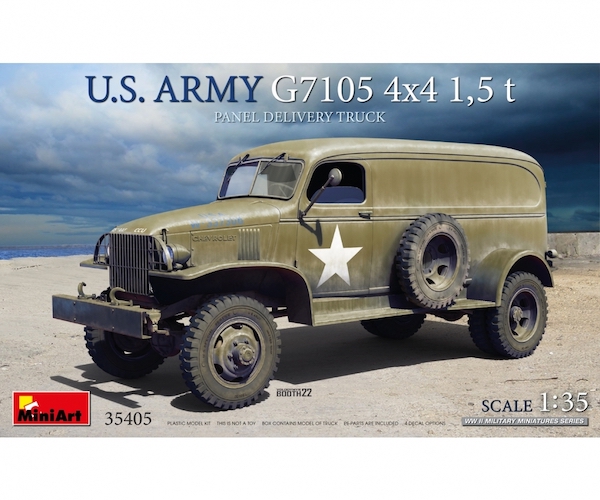 1/35 US Army G7105 4x4 1,5t Panel Van