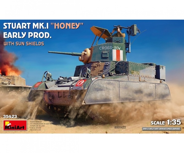 1:35 Stuart Mk.I &quot;Honey&quot;  w Sun Shields