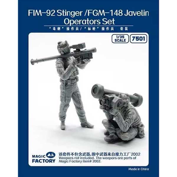 1/35 FIM-92 Stinger/ FGM 148  Operators Set