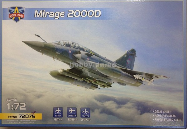 D/72Mirage 2000C multirole jet fighter