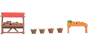 H0 Wochenmarkt Zubeh&#246;r