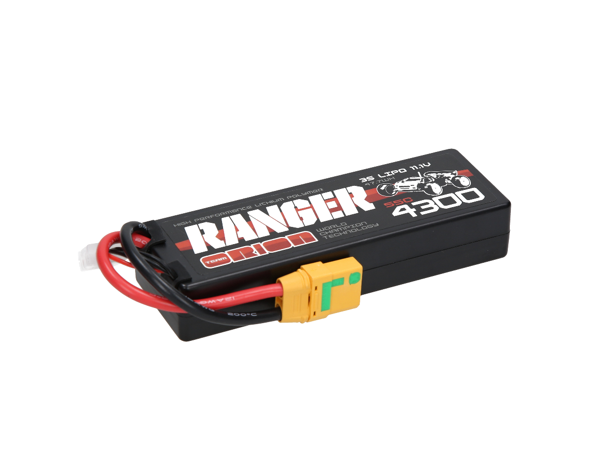 3S 55C Ranger LiPo Battery 4300 mAh 11.1 V w/XT90 Plug
