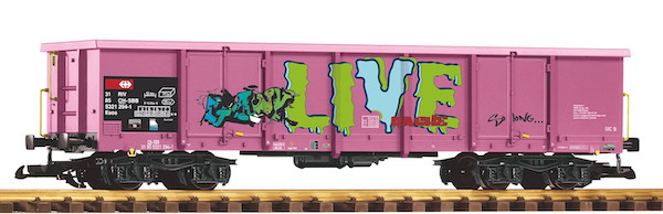 G SBB Hochbordwagen Eaos pink Graffiti EpVI