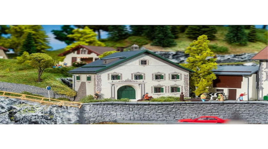 H0 B&amp;#252;ndnerhaus Guarda 