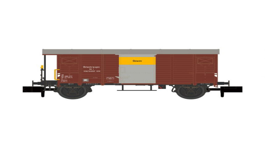 N SBB gedeckter G&amp;#252;terwagen &amp;#214;lwehr, Ep. IV