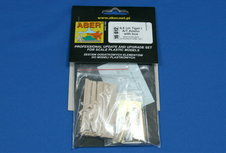 1/16 8,8cm Tiger I A/T Ammo with box