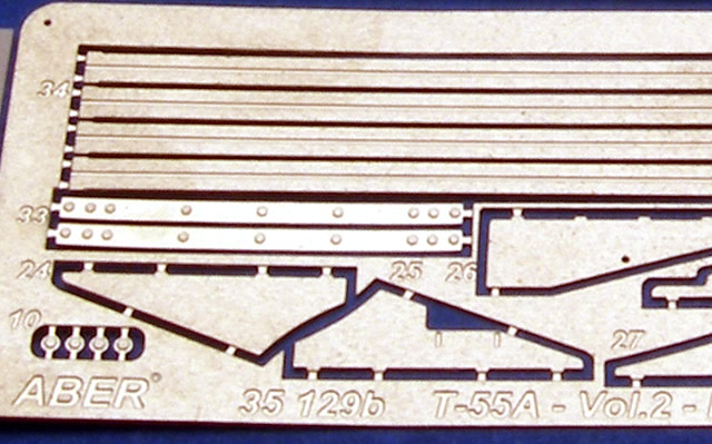 1/35 Russian Medium Tank T-55A vol.2 - additional set - Fenders