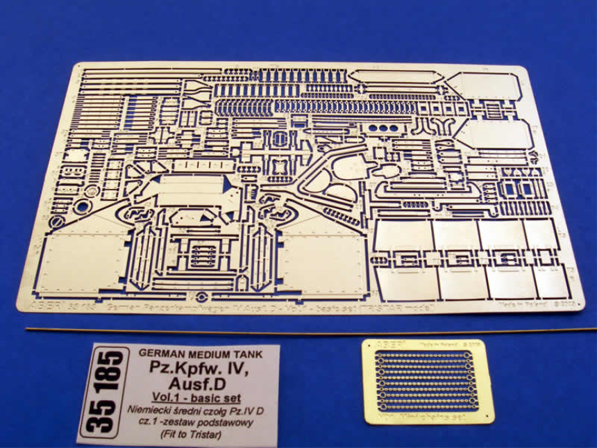 1/35 Pz.Kpfw.IV, Ausf.D (Tristar) Vol.1- basic set