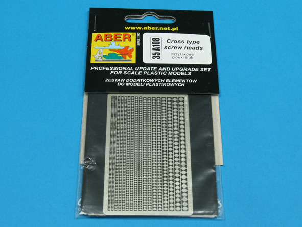 1/35 Cross type screaw heads