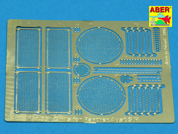 1/35 Grilles for Panther, Ausf. G/F