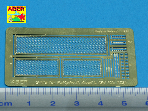 1/35 Grilles for Panzer II, Ausf. L - Luchs