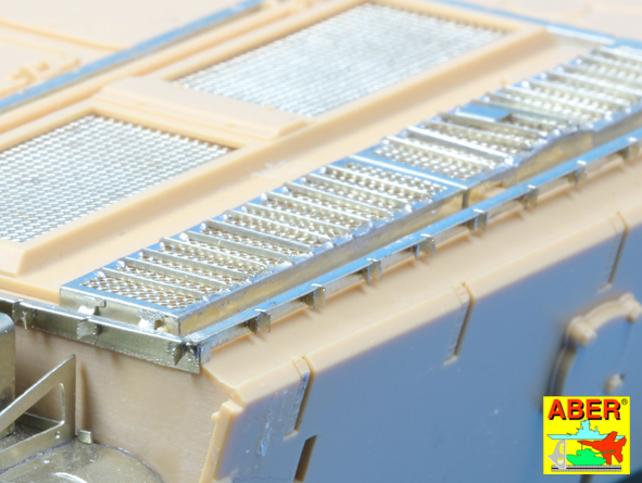 1/35 Grilles for Russian tank T-55 also Tiran 5