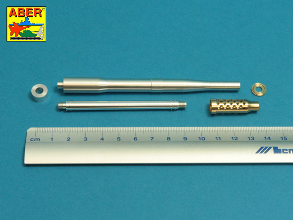 1/35 Gun barrel for German Rheinmetall 12,8cm K44 L/55  Anti-Tank Gun