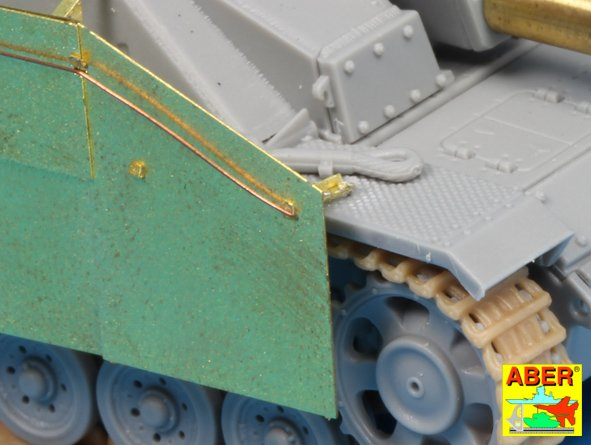 1/72 Side skirts for Stug. III-Early