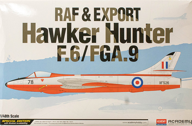 1/48 RAF &amp; Export Hwaker Hunter F.6/FGA.9