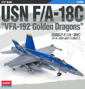 1/72 USN F/A-18C VFA-192 Golden Dragons