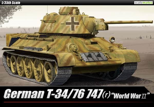 1/35 T-34 747(r) GERMAN VERSION