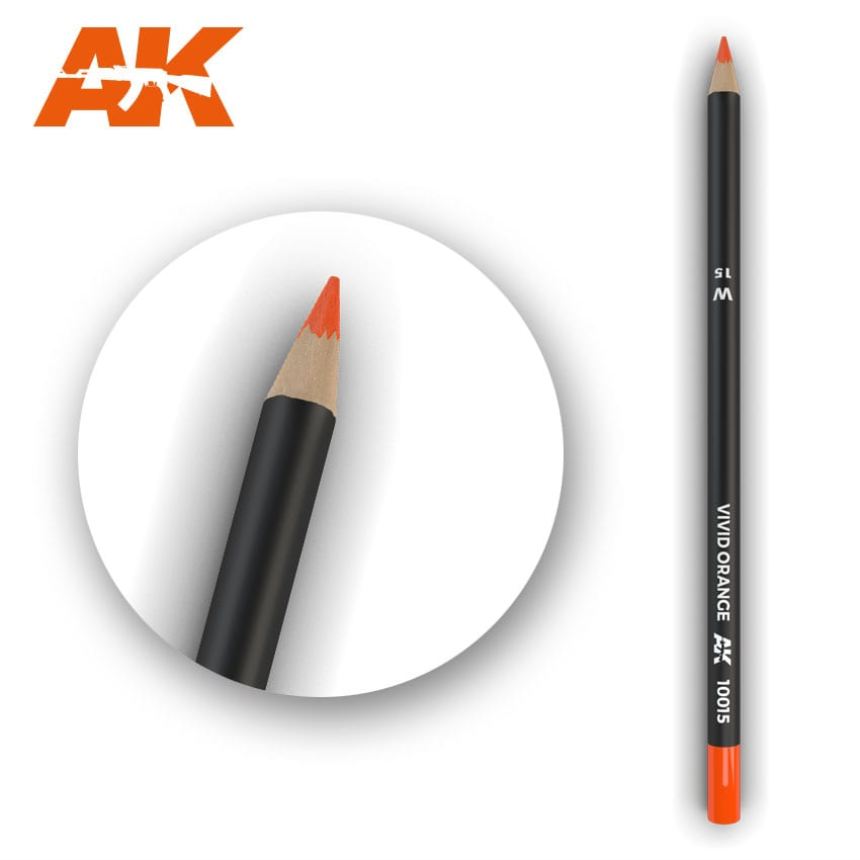 Watercolor Pencil Vivid Orange 