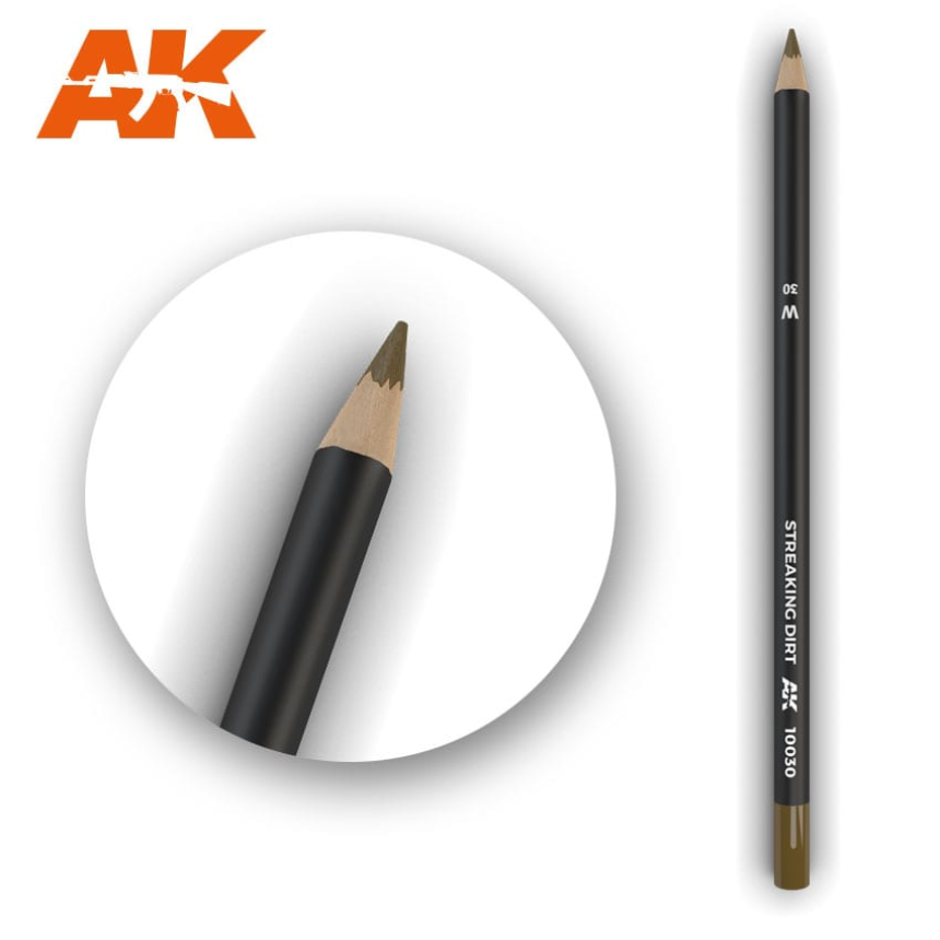 Watercolor Pencil Streaking Dirt (Cajas de 5 Quantity)