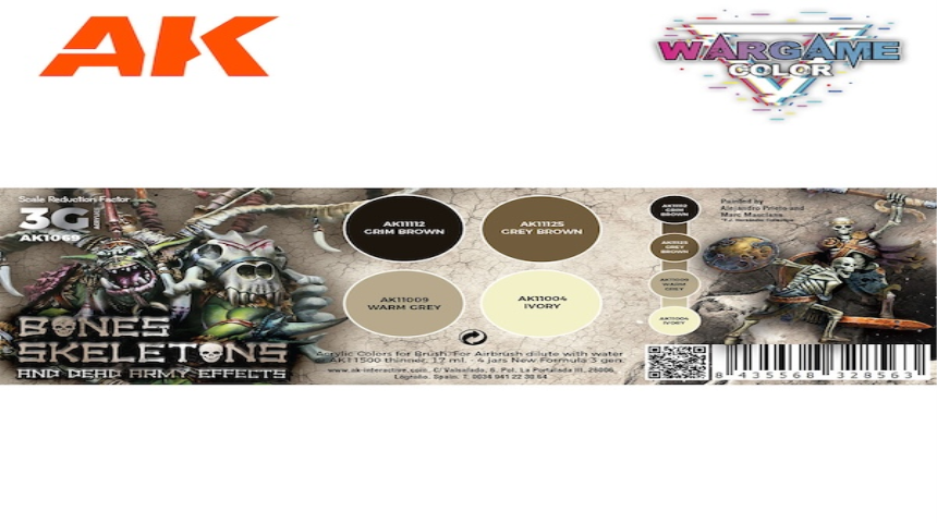 WARGAME COLOR SET. Frozen Flesh