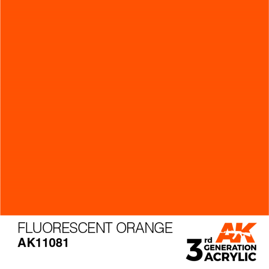 Fluorescent Orange 17ml