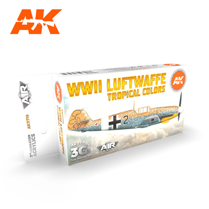 WWII Luftwaffe Tropical Colors SET 3G