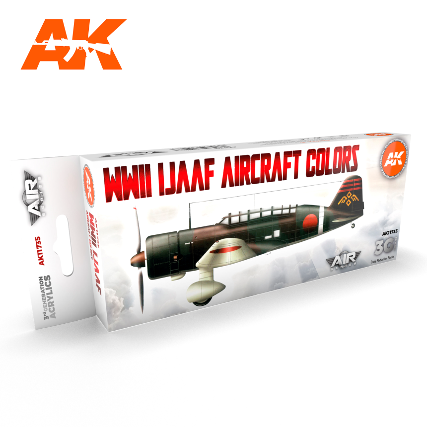 WWII IJAAF Aircraft Colors SET 3G