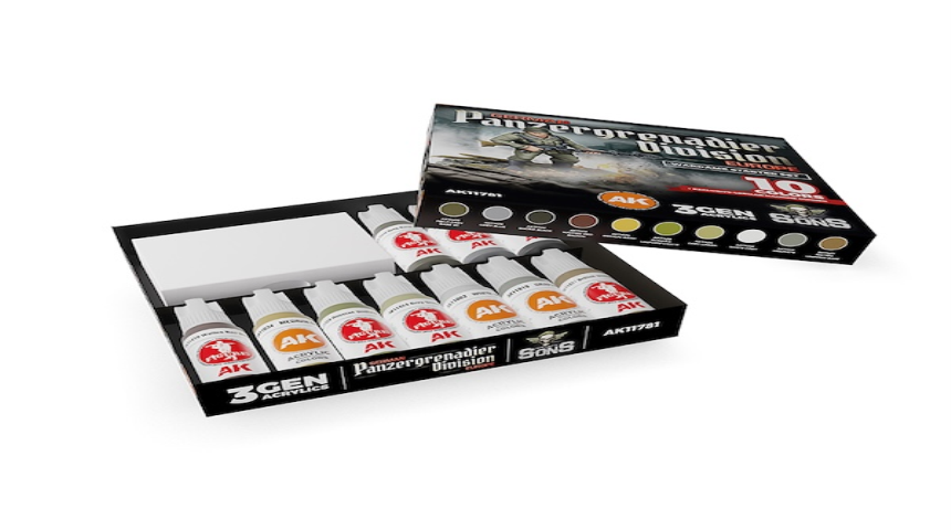 German Panzergrenadierdivision Color  Set 3G
